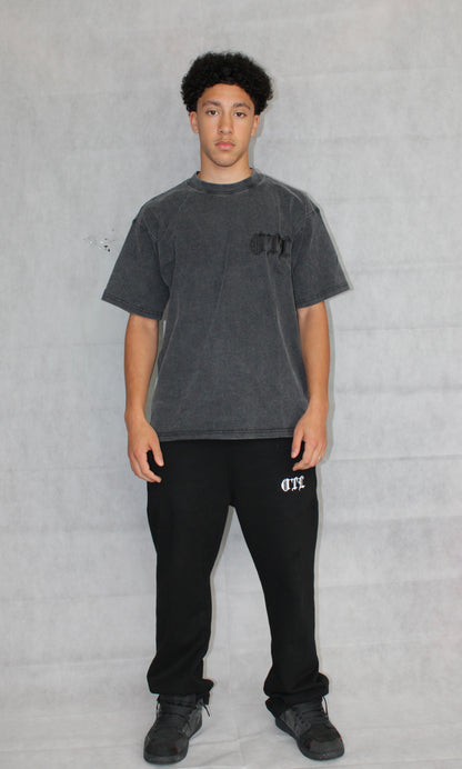 GREY TEE - ON THE LOW